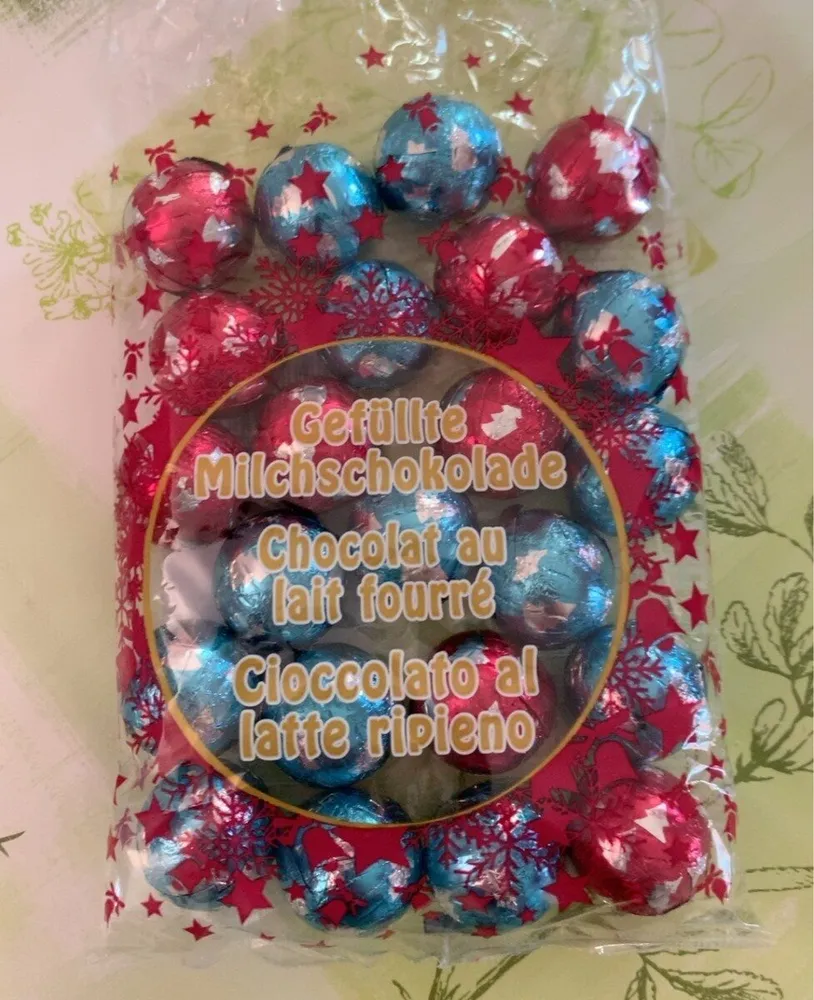 Chocolat au lait fourré