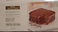 Quadrotti al cioccolato