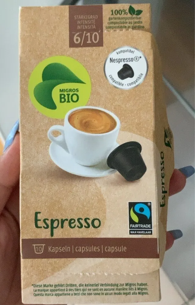 Esspresso capsule
