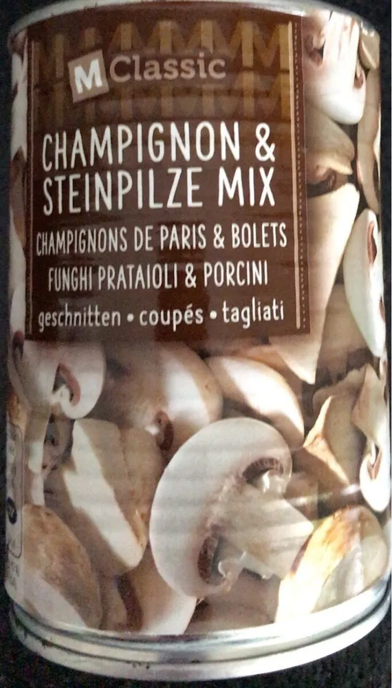 Champignons de Paris & bolets coupés