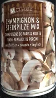 Champignons de Paris & bolets coupés