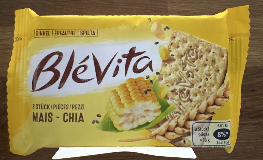 Maïs-chia - biscuits à l'épeautre