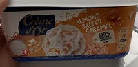 Glace caramel salee