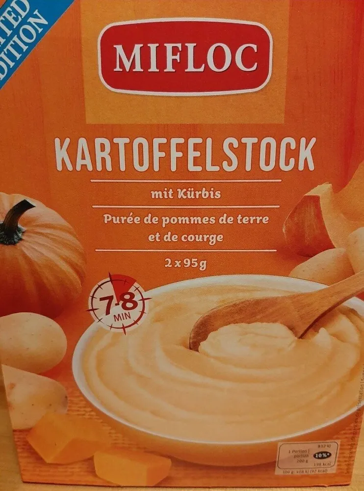Purée de pomme de terre à la courge