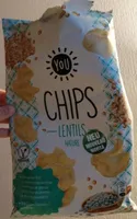 Naturechips aus Linsenmehl