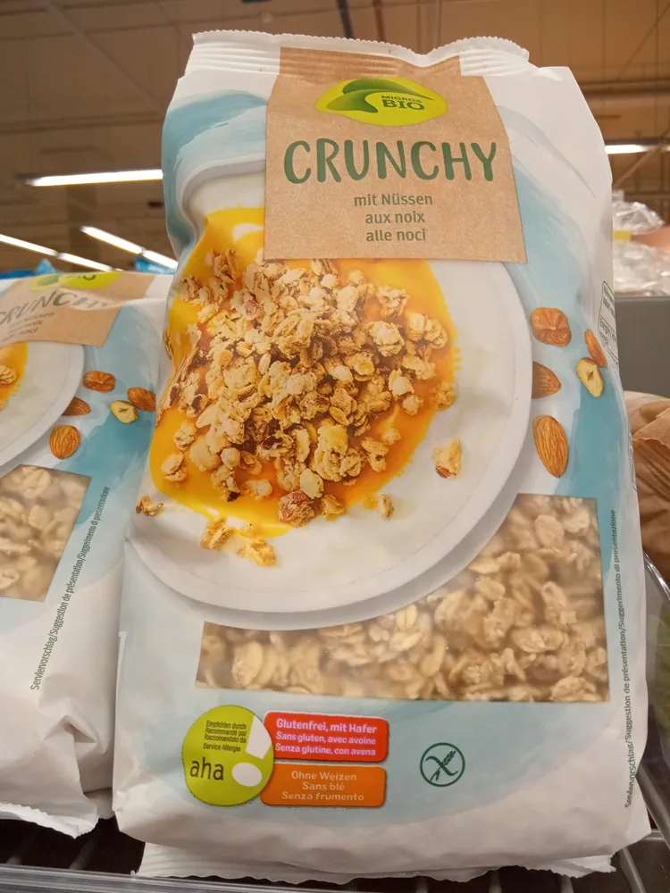 Muesli croquant aux noix