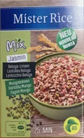 Mix jasmin lentilles haricots