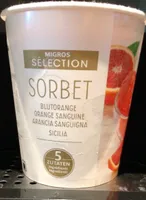 Sorbet à l’orange sanguine