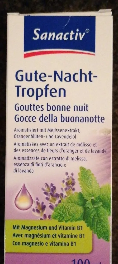 Sanactiv gouttes bonne nuit