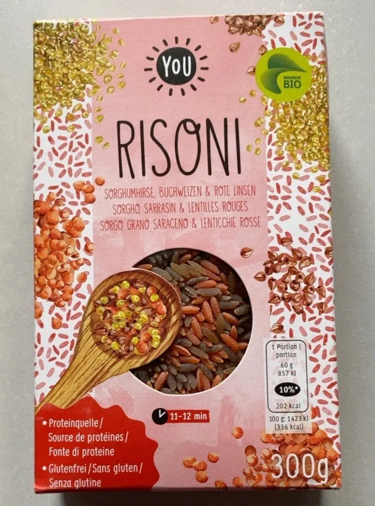 Risoni Sorghum, Buchweizen & rote Linsen