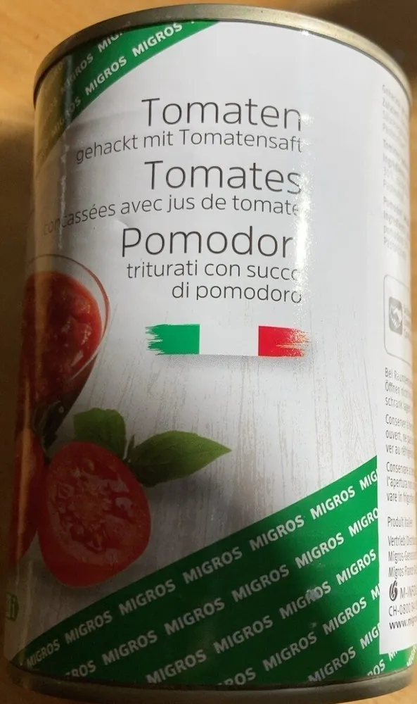 Tomaten gehackt