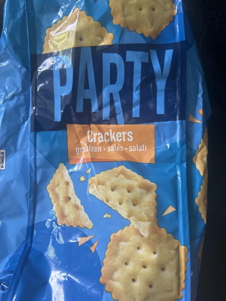Crackers gesalzen · salés · salati