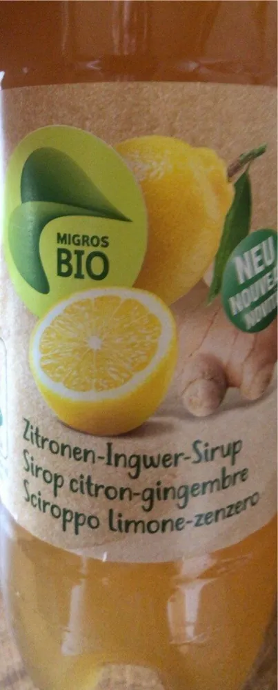 Zitronen-Ingwer-Sirup