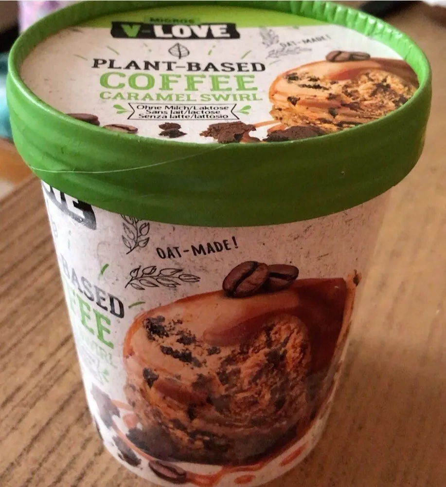 plant-based Coffee Caramel Swirl