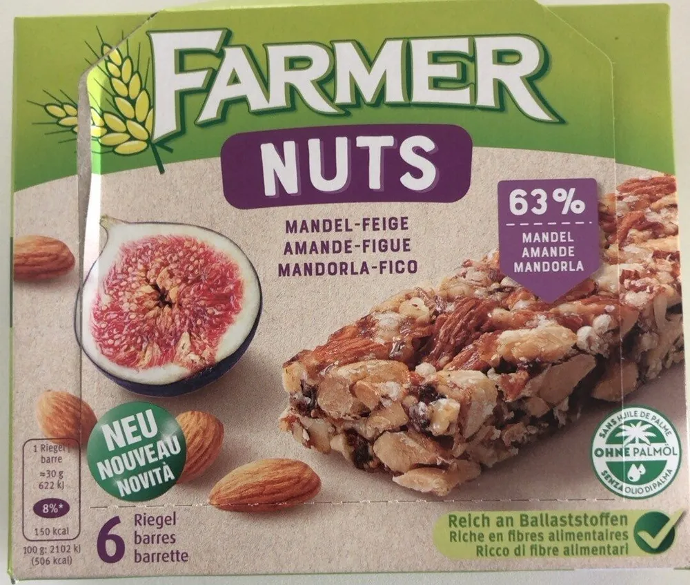 Farmer Nuts amande figue