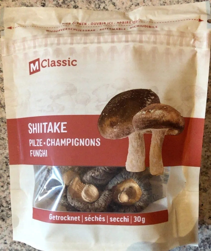 Shitake sechés