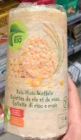 Galettes de riz et de maïs