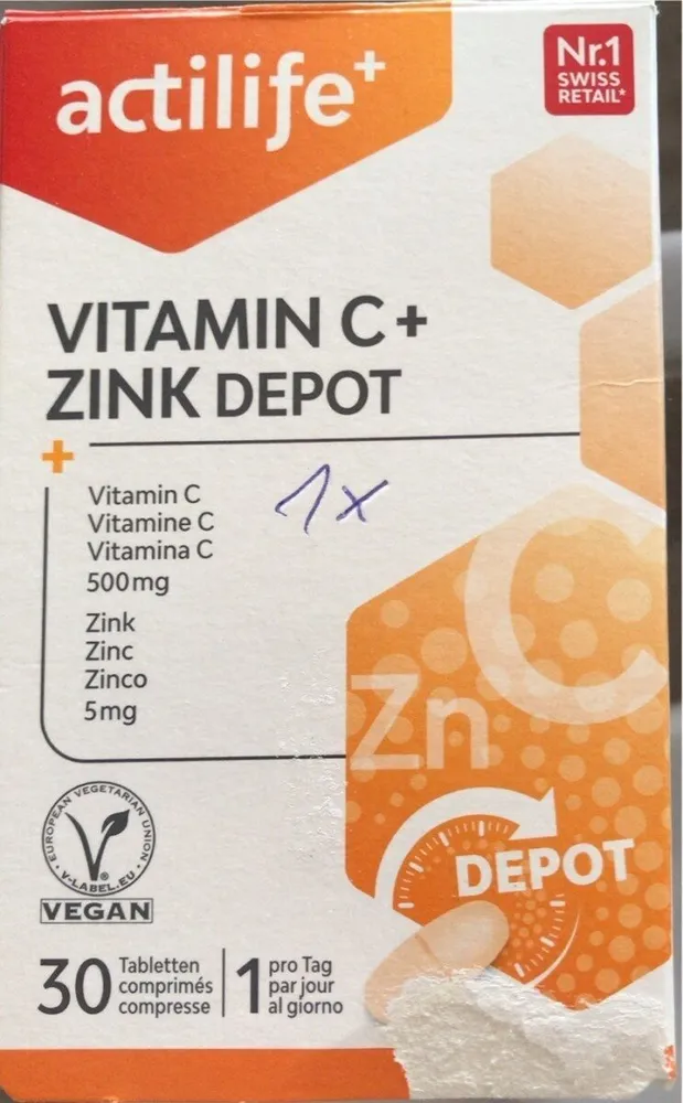 Vitamin C+ Zink Depot
