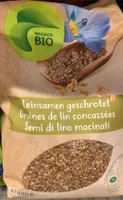 Leinsamen geschrotet