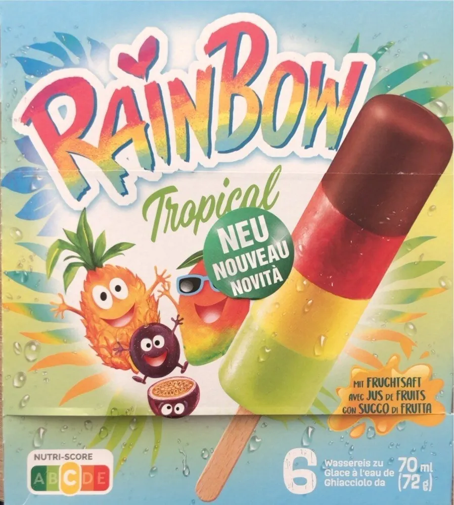 RainBow Tropical (6 Stück à 70ml)