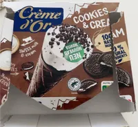 Glace cookies & cream