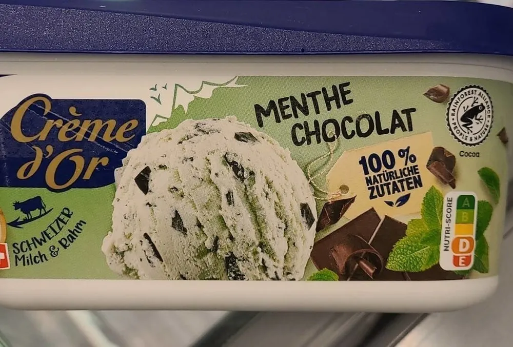 Glace Chocolat menthe