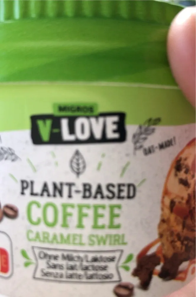 Plant-Based Coffee caramel swirl