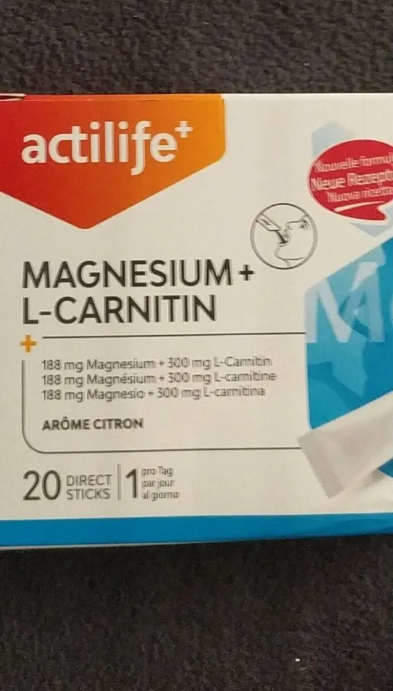 Mg L-carnitin