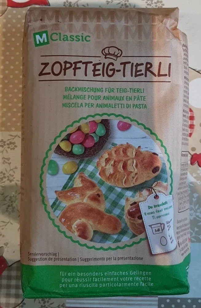 Zopfteig-tierli