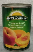 Pfirsichhälften
