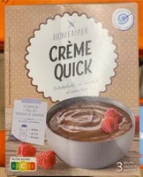 Crème Quick au chocolat