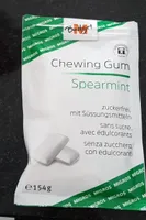 Chewing gum spearmint