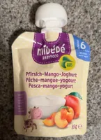 Peche mangue yogourt