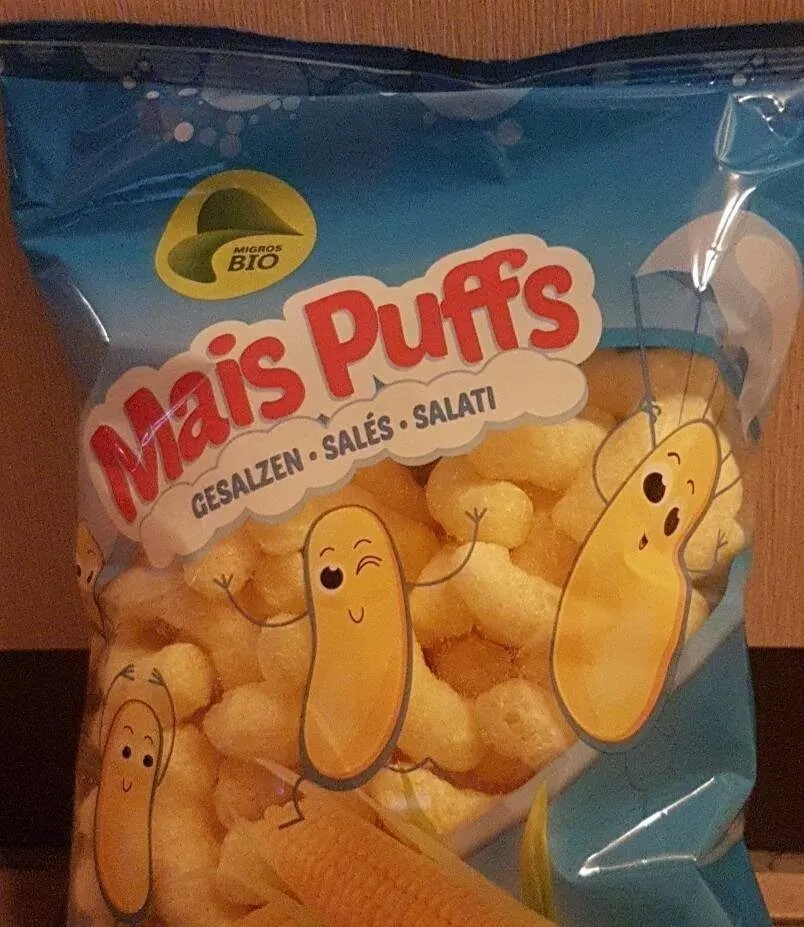 Mais Puff's, gesalzen