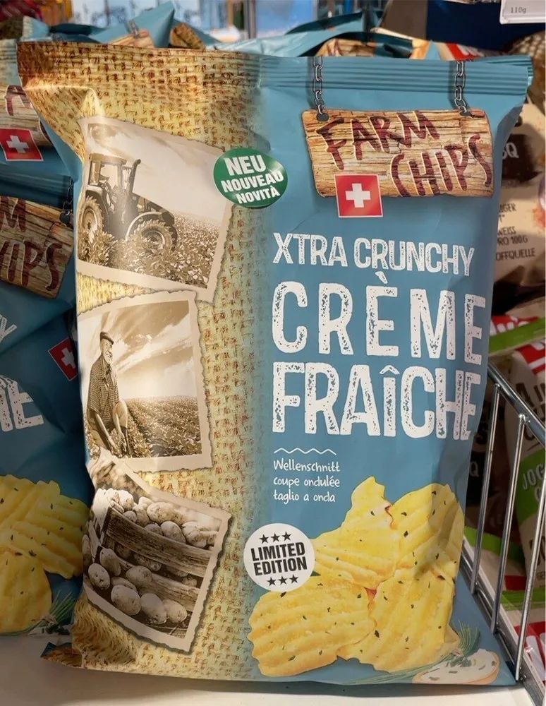 Xtra crunchy crème fraiche