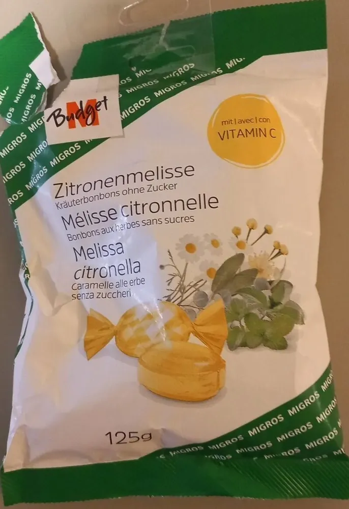 Zitronenmelisse Kräuterbonbons ohne Zucker