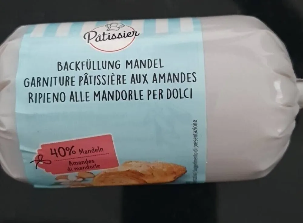 Backfüllung Mandel