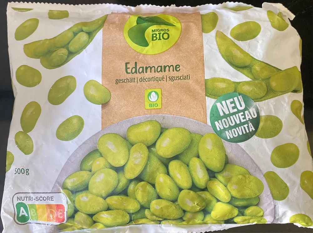 Edamame geschält