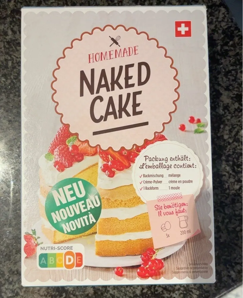 Naked cake