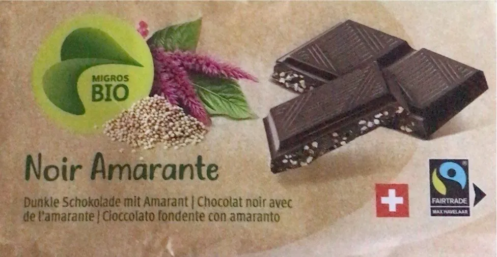 Chocolat Noir Amarante
