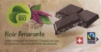 Chocolat Noir Amarante
