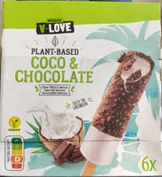 Plant-Based Coco & Chocolate Speiseeis