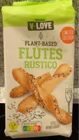 Plant-Based Flutes Rustico
