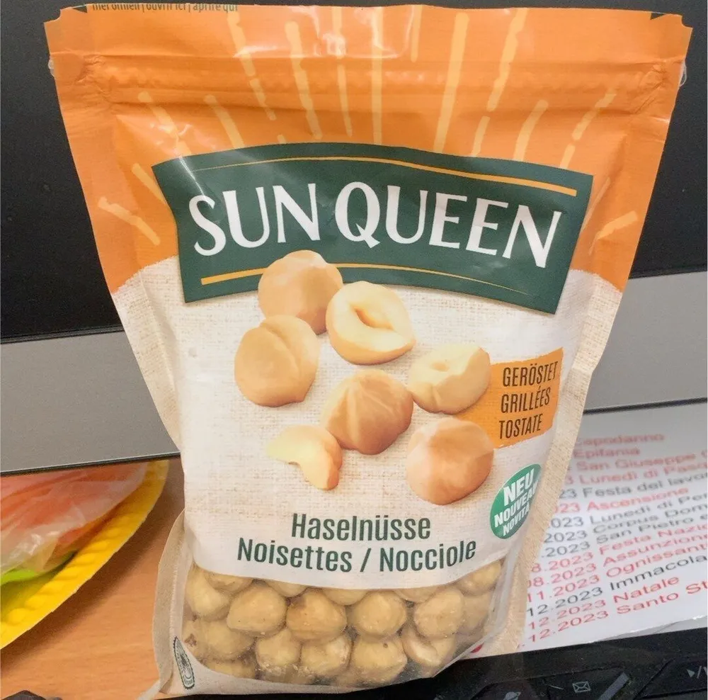 Noisettes grillées