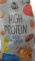 High protein muesli Apple pecan