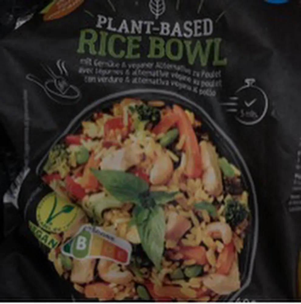 Plant based Rice Bowl