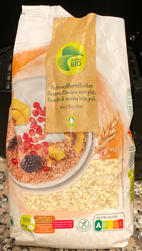 Fiocchi di avena integrali fini