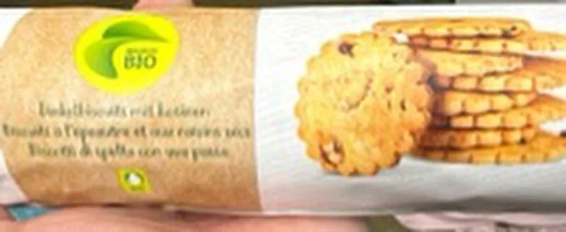 Dinkelbiscuit mit Rosinen
