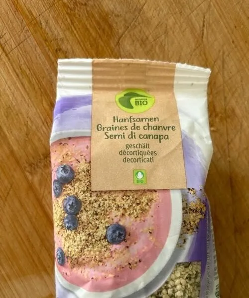 Hanfsamen geschält