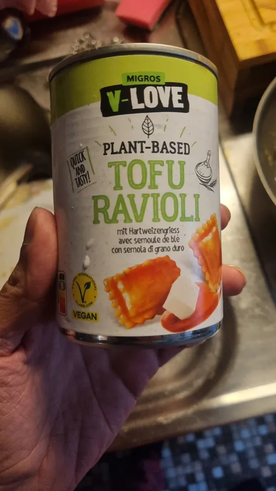 Plant-Based Tofu Ravioli